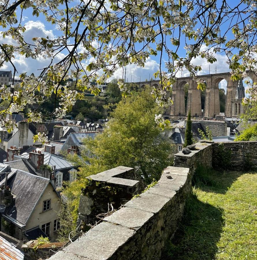 Апартаменты Cosy Et Jardin Panoramique Морле Экстерьер фото